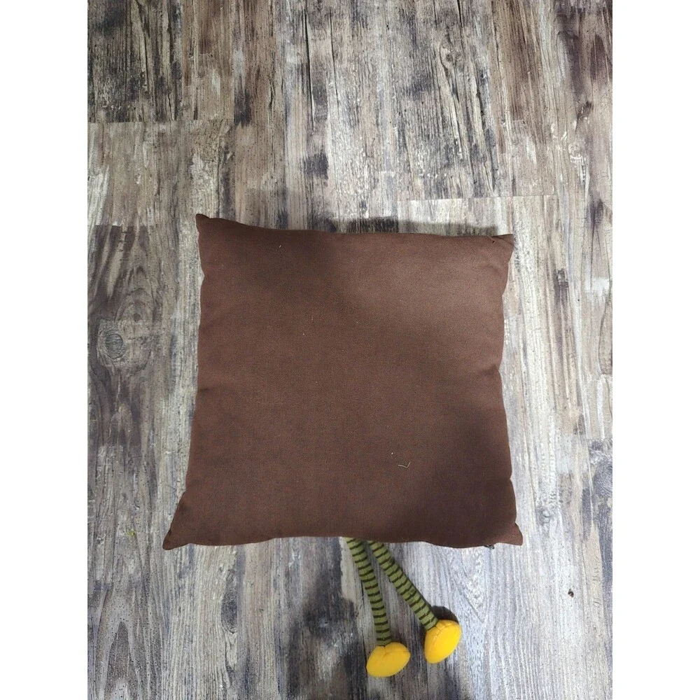 PIER 1  Turkey Gobble Til You Wobble THROW PILLOW Thanksgiving